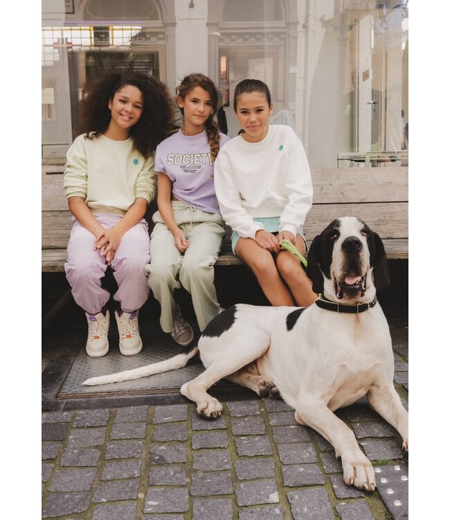 LOOXS 10sixteen Zomer t-shirt meisjes - paars