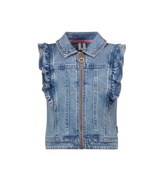B.Nosy zomer gilet meisjes - denim blauw - Gabby