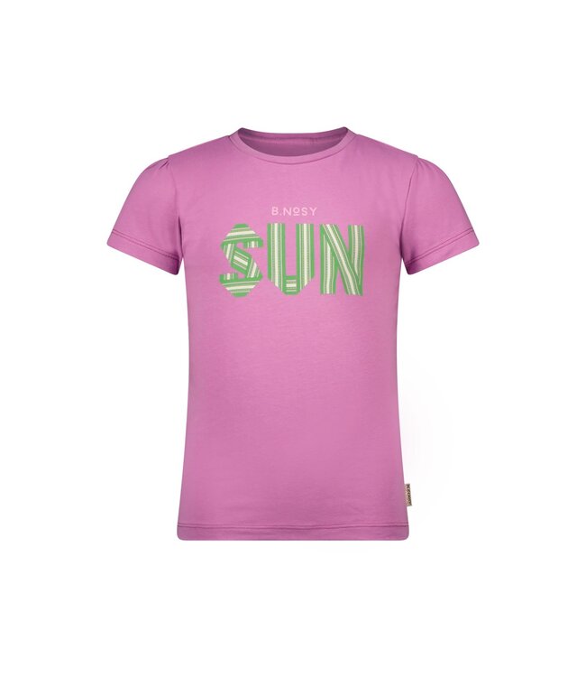 B.Nosy zomer t-shirt meisjes - violet paars - Tammy
