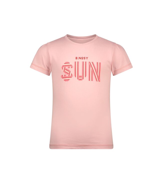 B.Nosy zomer t-shirt meisjes - roze koraal blush - Tammy