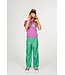 B.Nosy zomer broek meisjes - jelly bean groen - straight leg - Padma