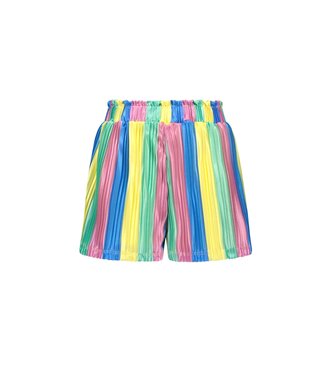 B.Nosy zomer short meisjes - multi streep - plissee - Philou