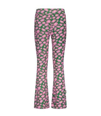 B.Nosy zomer flair broek meisjes - groen/roze AOP - Pepper