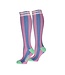 B.Nosy zomer kniekousen meisjes - paars/blauw gestreept - Molly