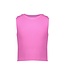 Geisha zomer top meisjes - rib cropped - cassis