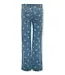 Kids ONLY zomer jeans broek meisjes - wide fit - medium blauw denim - Kogjuicy