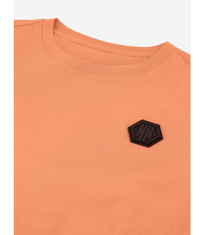 Nik&Nik zomer t-shirt jongens - perzik - Icon