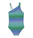 Shiwi Zomer badpak meisjes - glitter groen - Lisa - racerback