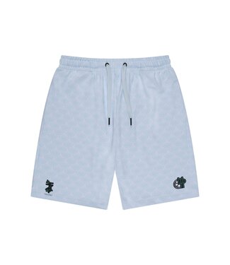 Touzani zomer voetbal short jongens - licht blauw - Hariwake