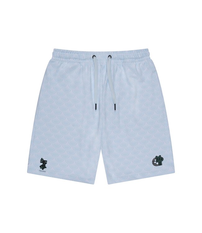 Touzani zomer voetbal short jongens - licht blauw - Hariwake