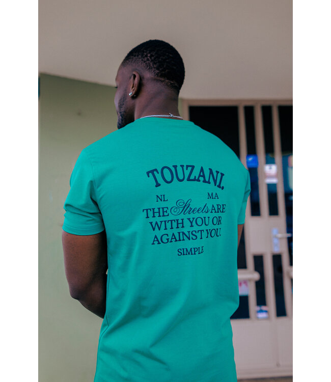 Touzani zomer t-shirt jongens - groen - Kigoi