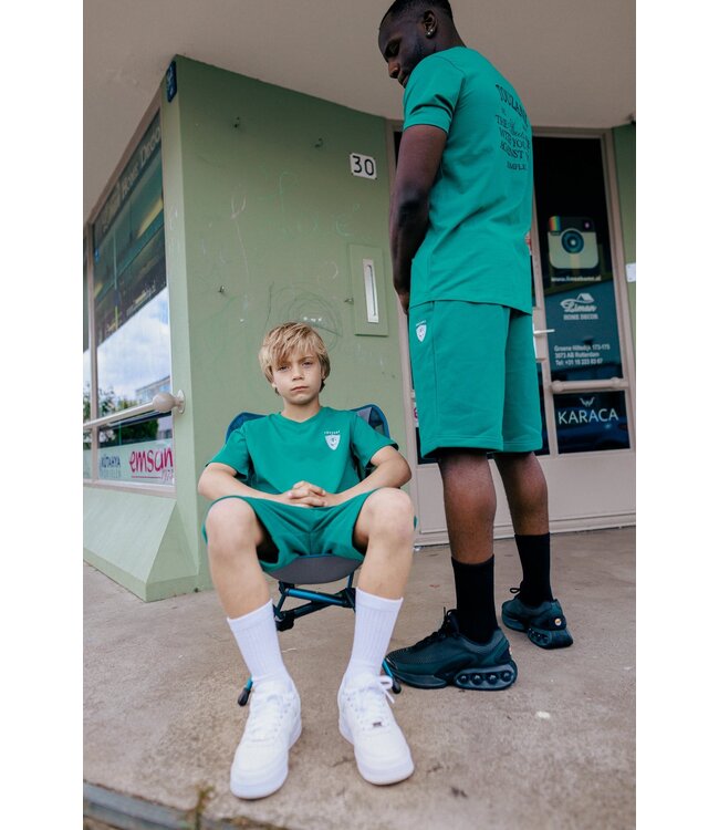 Touzani zomer t-shirt jongens - groen - Kigoi