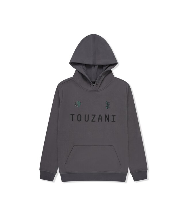 Touzani zomer hoodie jongens - antraciet - Gosanke