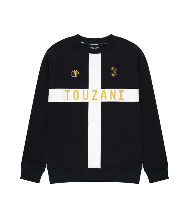 Touzani zomer sweater jongens - zwart - Chagoi