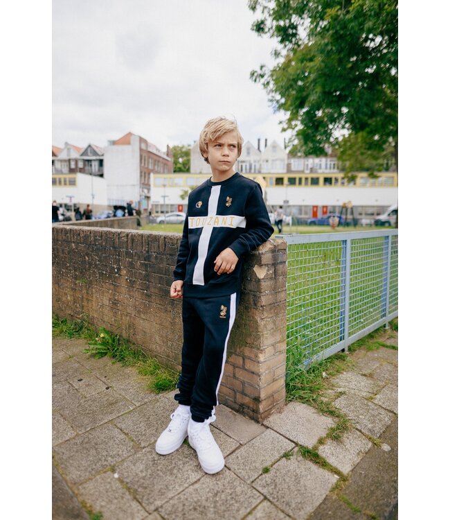 Touzani zomer sweater jongens - zwart - Chagoi