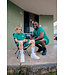 Touzani zomer sweat short jongens - groen - Kumonryu