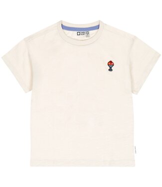 Tumble & Dry zomer t-shirt meisjes - parel wit - Felice
