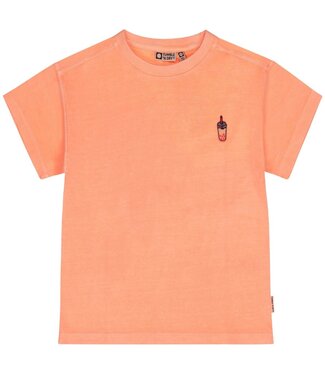 Tumble & Dry zomer t-shirt meisjes - koraal - Rouen