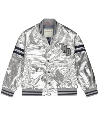 Tumble & Dry zomer zomerjas meisjes - zilver metallic - Marais