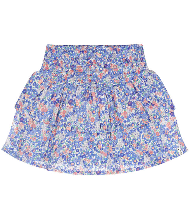 Tumble & Dry zomer rok meisjes - licht blauw AOP - Gervalse