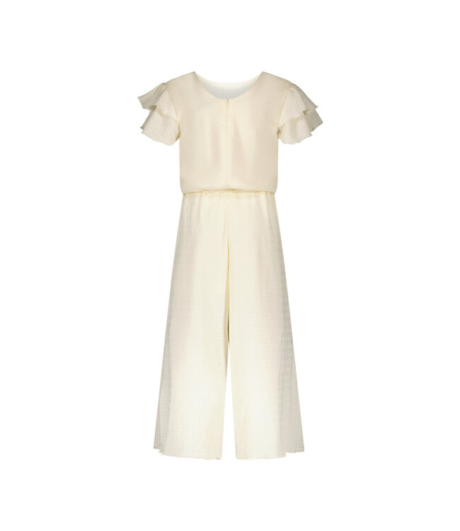 Le Chic zomer jumpsuit meisjes - creme wit - Daisy