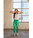 Dutch Dream denim zomer broek metallic - groen - Kisiwa