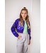 Like Flo zomer cargo broek meisjes teens - mint, gestreept - Fever