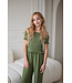 Like Flo zomer broek meisjes teens - army groen - wide leg - Flue