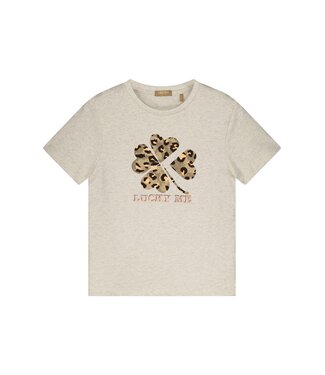 Like Flo zomer shirt meisjes teens - ecru melee - Ease