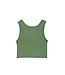 Like Flo zomer tanktop meisjes teens - army groen - embroiderie - Essie