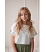 Like Flo zomer sweater meisjes teens - off wit - cropped - Dazy