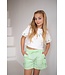 Like Flo zomer sweater meisjes teens - off wit - cropped - Dazy