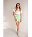 Like Flo zomer sweater meisjes teens - off wit - cropped - Dazy