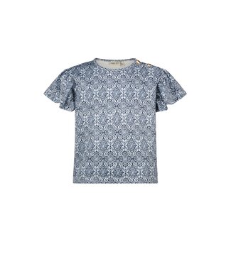 Like Flo zomer mesh top meisjes - Ikat - Emilia