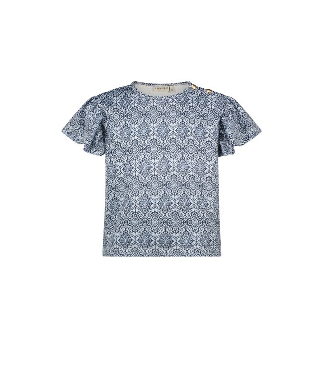 Like Flo zomer mesh top meisjes - Ikat - Emilia