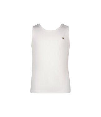 Like Flo zomer tanktop meisjes - off wit - rib - Ebru