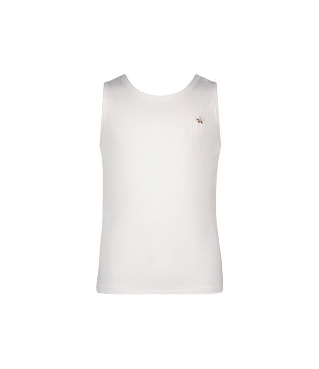 Like Flo zomer tanktop meisjes - off wit - rib - Ebru