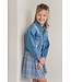 Like Flo zomer spijkerjasje meisjes - denim blauw - Dina