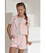 Like Flo zomer short meisjes - licht roze - tweed - Finn