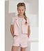 Like Flo zomer short meisjes - licht roze - tweed - Finn