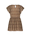 Like Flo zomer jurk meisjes - luipaard, latte - AOP - Marley