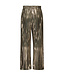 Like Flo zomer broek meisjes - army groen - metallic, plisse - Fenna
