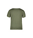 Like Flo zomer t-shirt meisjes - army groen - slub, embroiderie - Elodie