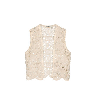 Like Flo zomer gilet meisjes - kit - gebreid, crochet - Diana