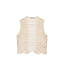 Like Flo zomer gilet meisjes - kit - gebreid, crochet - Diana
