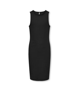 Kids ONLY zomer midi jurk meisjes - zwart - Kogbelfast
