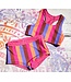 B.Nosy zomer reversibel bikini meisjes - multi streep - Winona