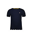 Like Flo zomer t-shirt meisjes - navy blauw - rib - Elise