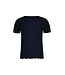 Like Flo zomer t-shirt meisjes - navy blauw - rib - Elise