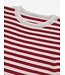 Nik&Nik zomer trui S/S gestreept meisjes - rood / off wit - Jolie